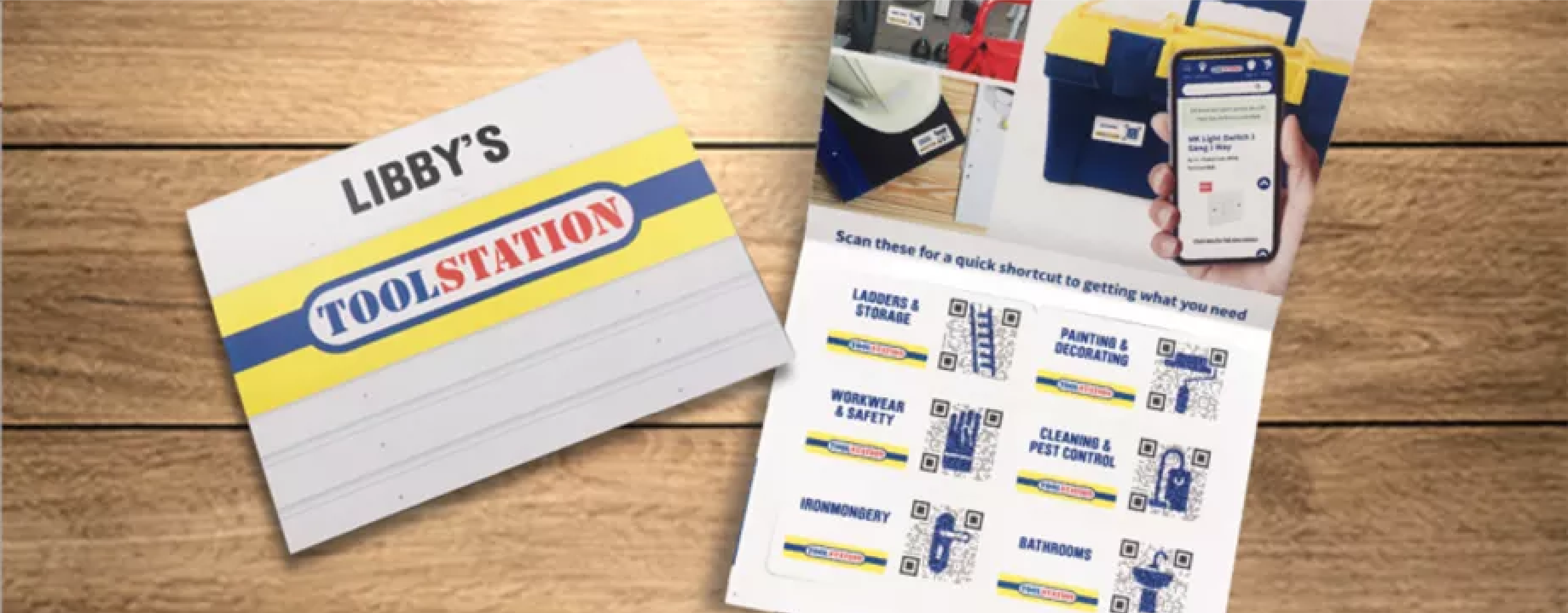toolstation direct mail with qr codes
